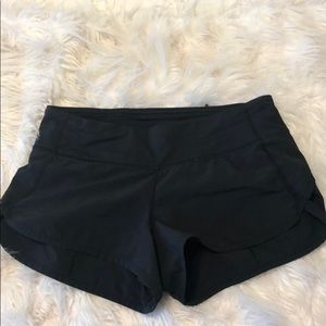 lululemon speed shorts